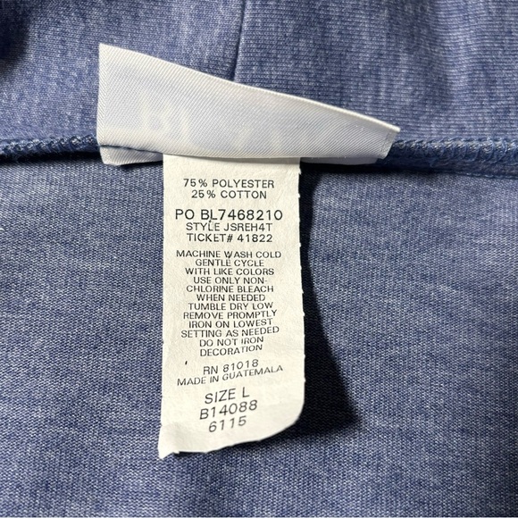 Vintage Blair 2-in-1 Cardigan Top Set Long Sleeve Open Front Pullover Large - Picture 9 of 12